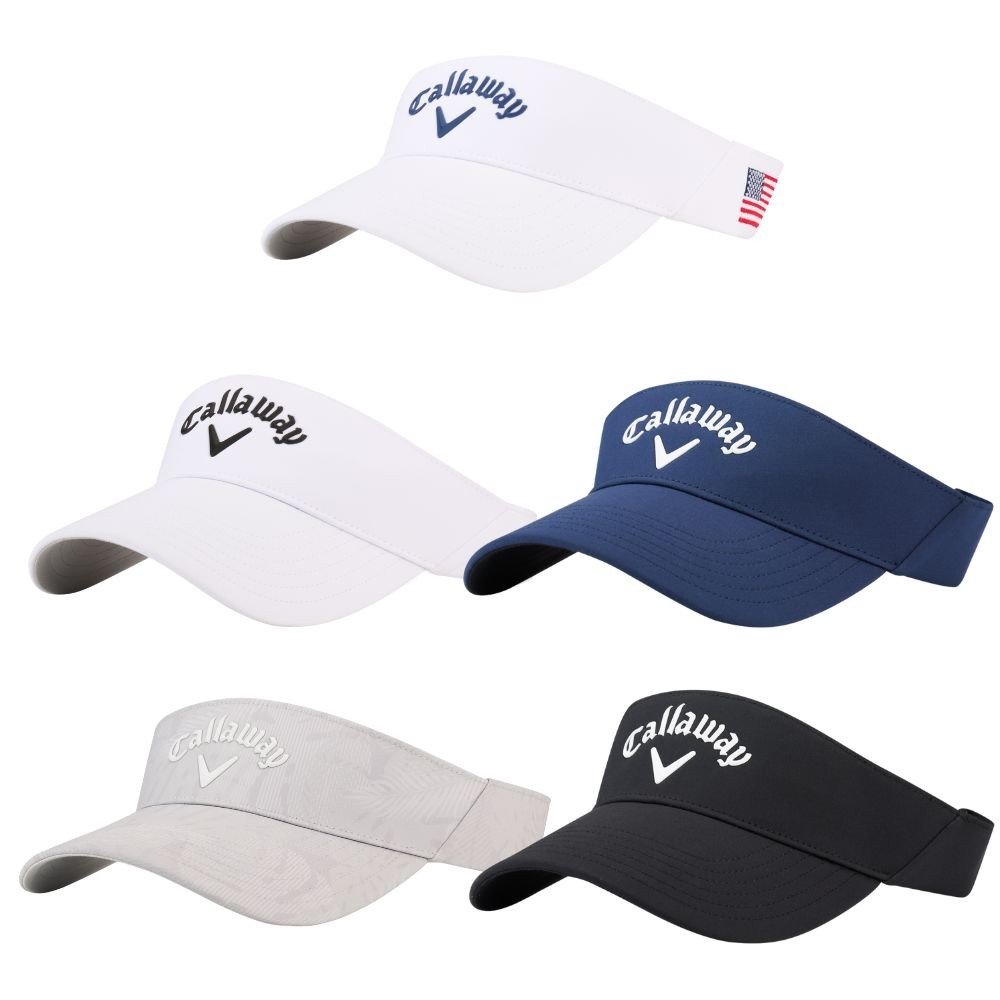 Callaway Mens Liquid Metal Visor Adjustable Golf Hat - New 2026