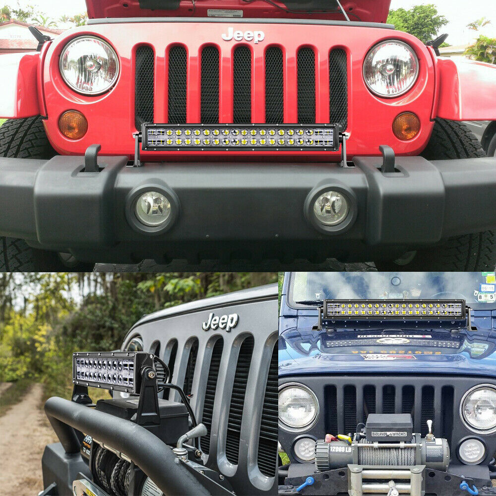 2x Universal Mounting Brackets Base Side Rotating LED Work Light Bar Bracket