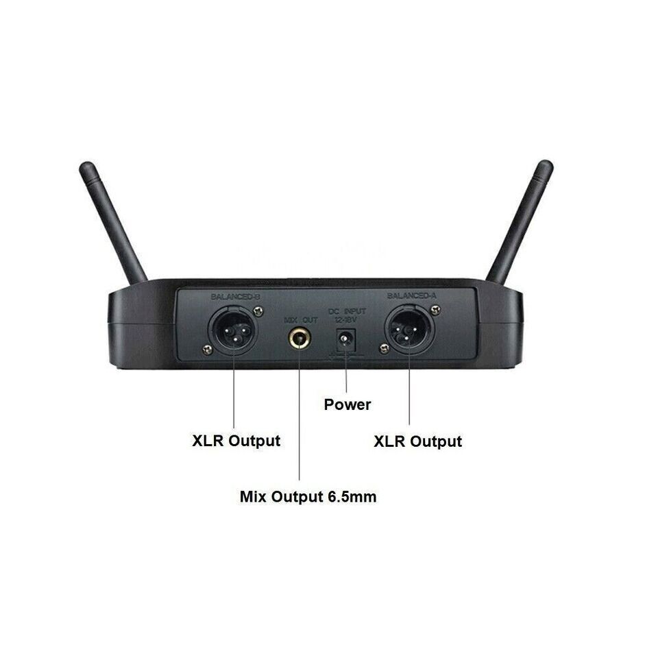 GLXD4+BETA58A Shure Vocal Dual Channel Wireless Microphone System UHF Handheld