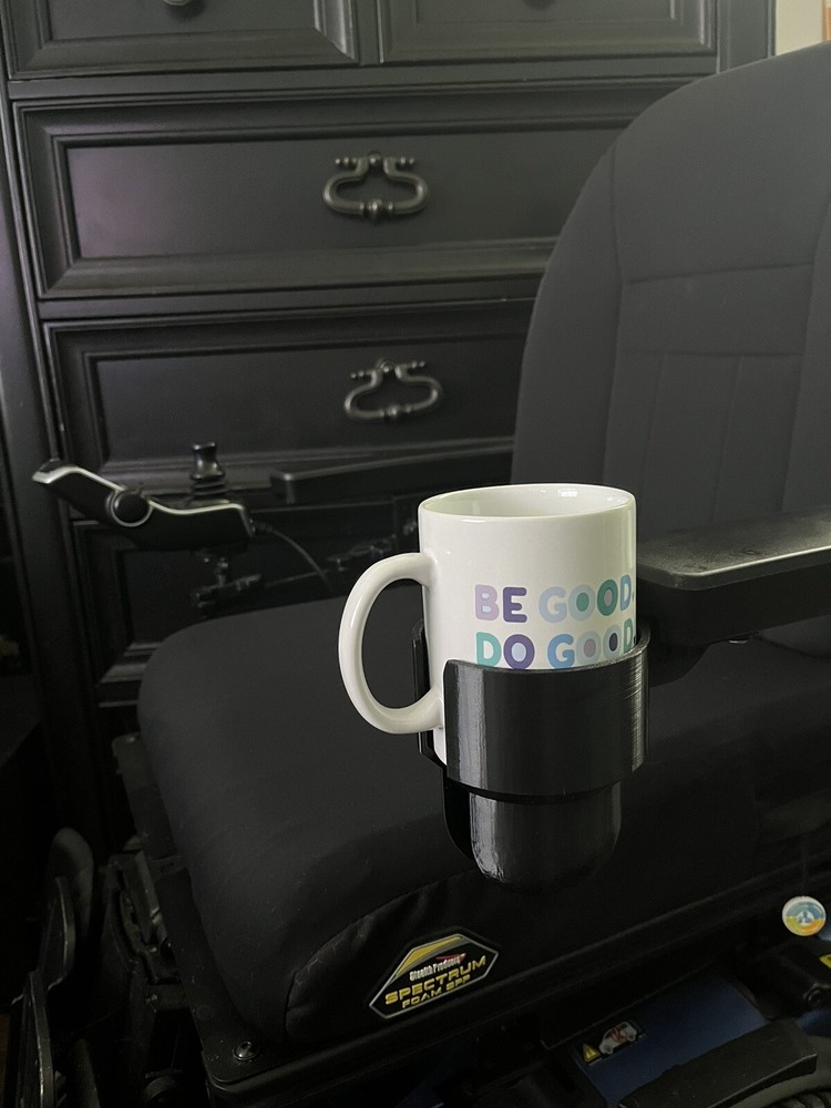 Cup Holder for Quantum Power Chairs