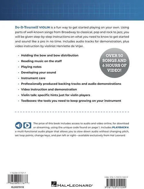 Do-It-Yourself Violin - The Best Step-by-Step Guide to Start Playing