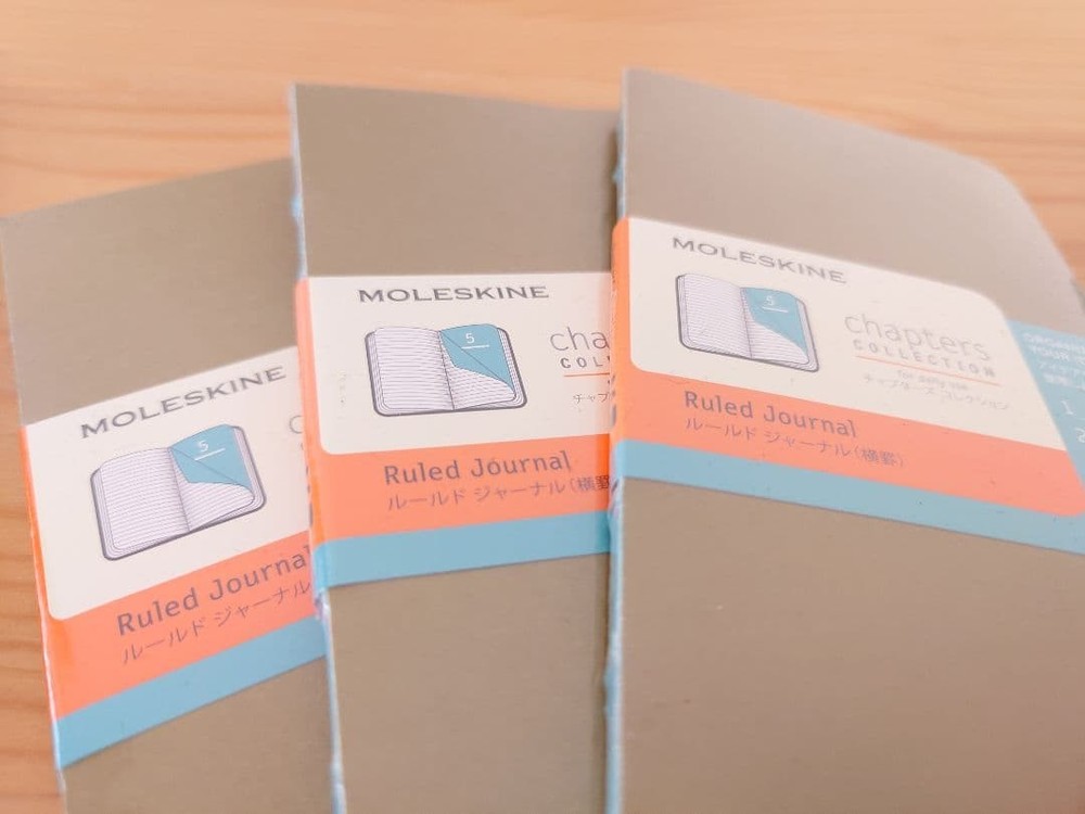 MOLESKINE Chapters Collection 6book set