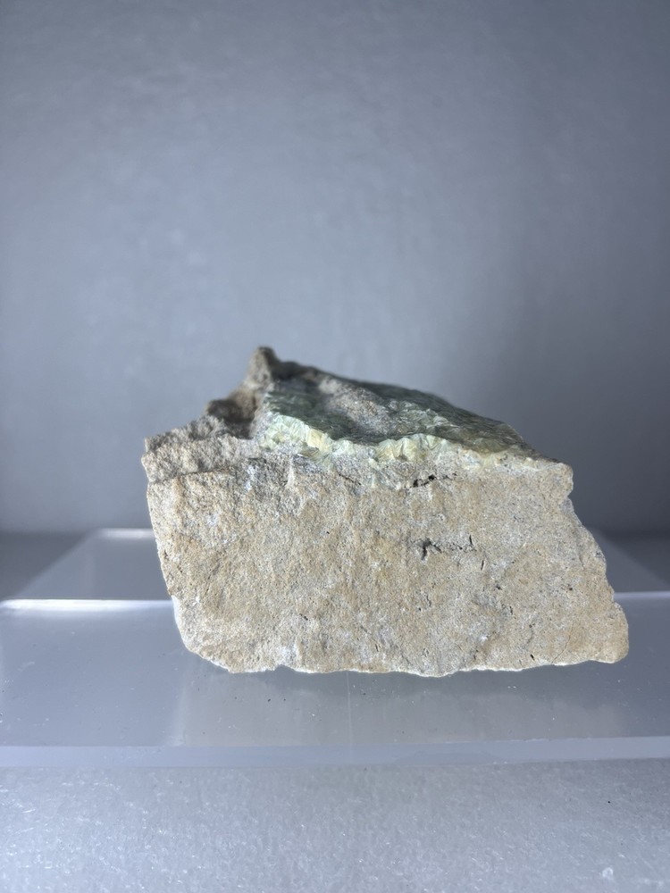 3 sided Wavelite with Visible Fossil Imprints