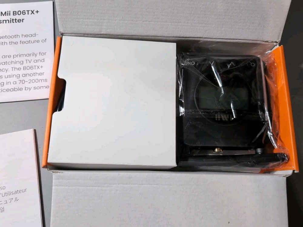 1Mii B06TX+ Bluetooth 5.3 TV Transmitter Dual aptX LL HD