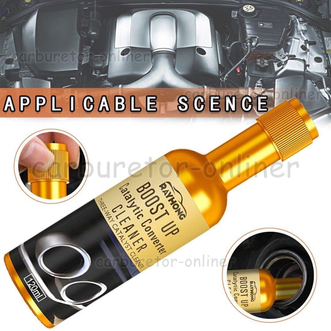 2PCS Boost Up Vehicle Engine Catalytic Converter Cleaner Cleaning Multipurpose