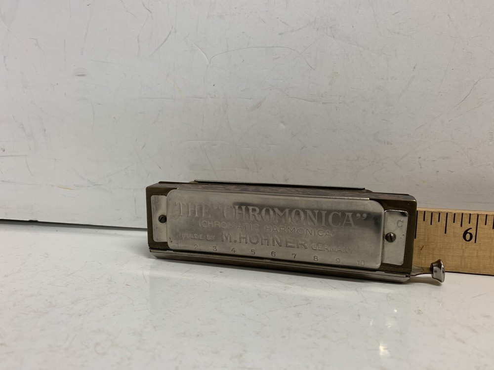 Vintage M.HOHNER Super The Chromonica Harmonica Key C A019