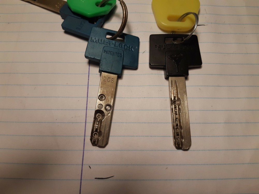Mul-t-lock and High Security Keys