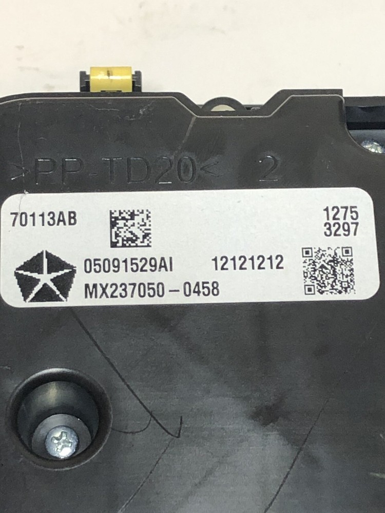 2015 Chrysler 200 Audio Control Panel,Temperature Climate Control Unit, NEW, OEM