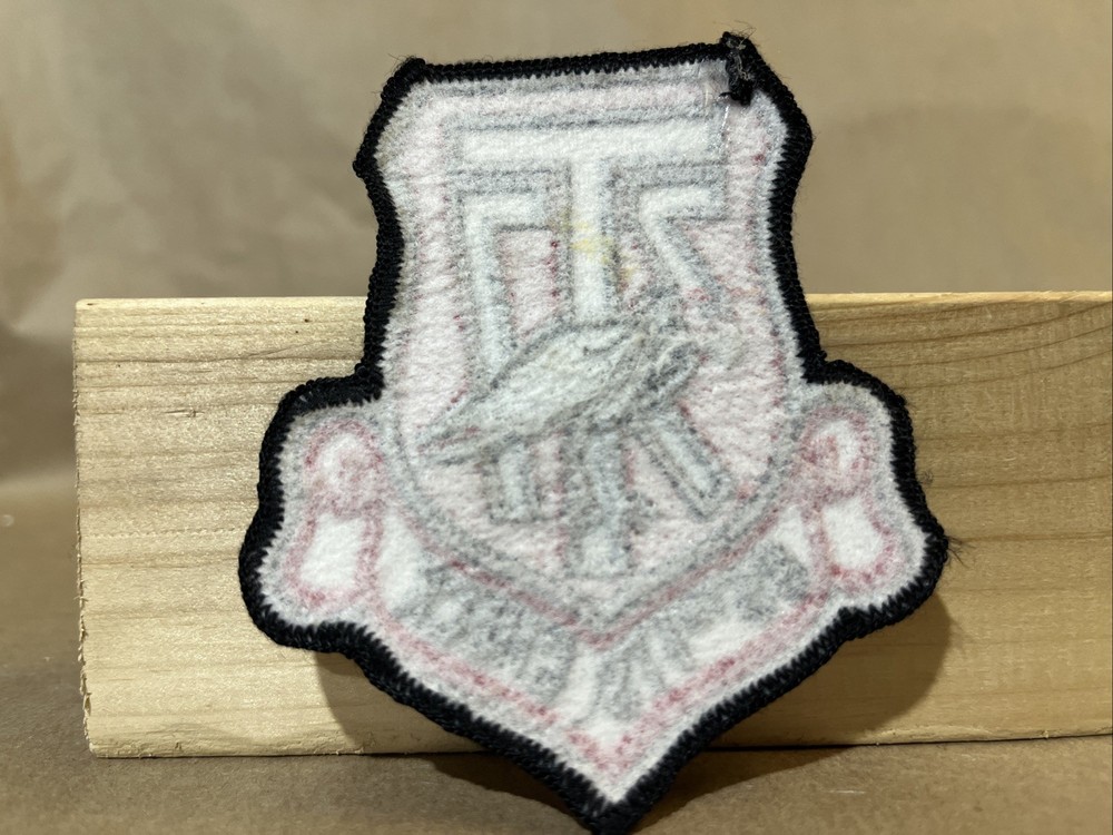USAF 85th FTS Check Iron on Sew on Patch