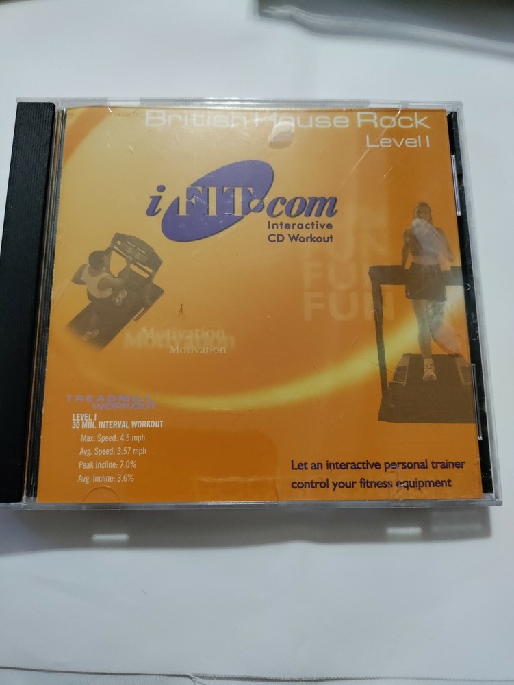I fit Com British House Rock Level 1 Computer CD Workout