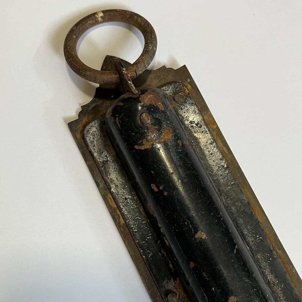 Vintage Sargent and Co Hanging Scale Primitive Rusty Crusty