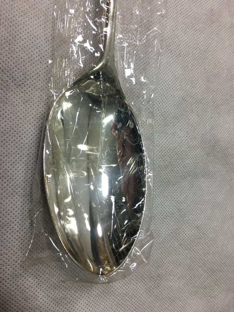 Leonard Silverplated Serving Spoon 8005 Towle Silver Company 1983