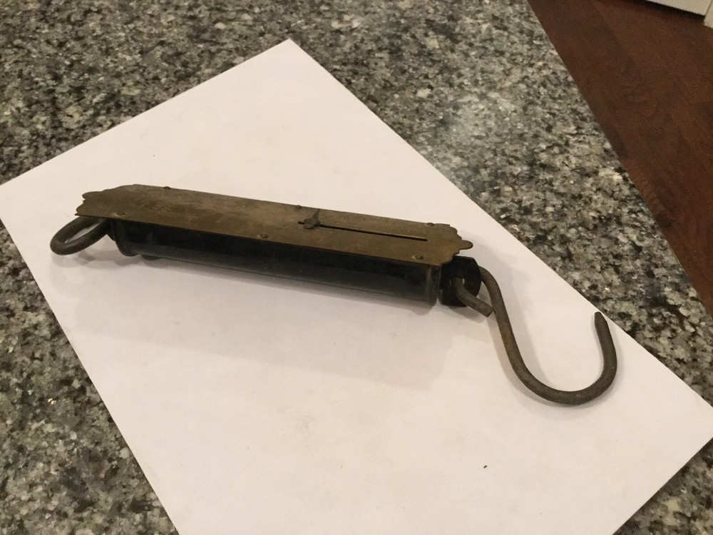 Vintage Landers Improved 60 Pound Brass Scale