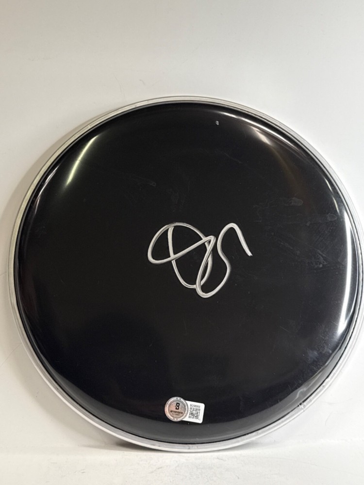 Osgood Perkins Signed The Monkey Drumhead 10' BAS BQ98959