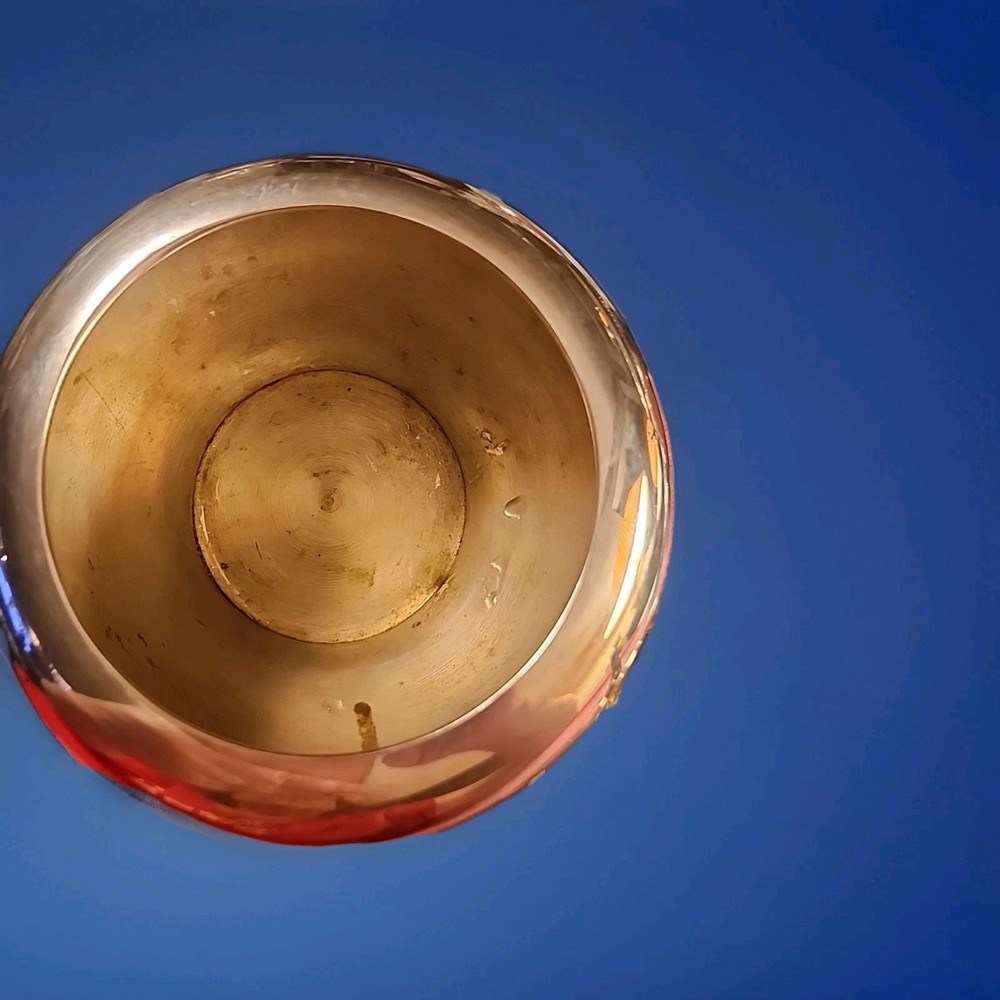 Vintage Elegant Tea Caddy/Covered Candy Dish Koi Final & Feet Silverplate MCM