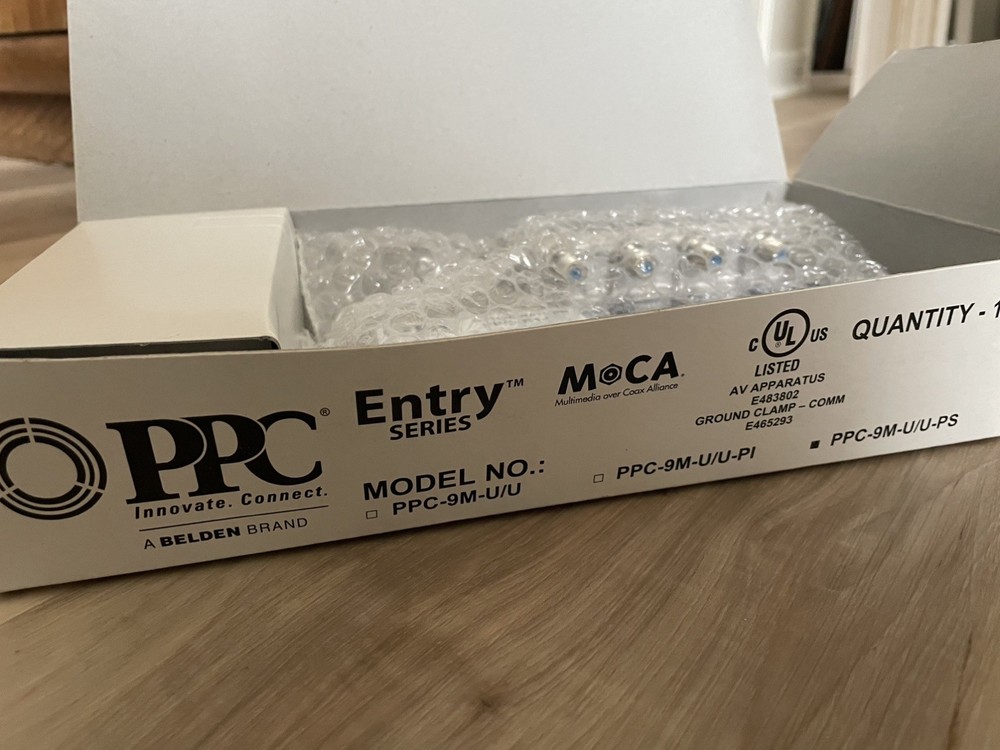PPC Entry Series Active Return 9-Port MoCA Amplifier Model: PPC-9M-U/U