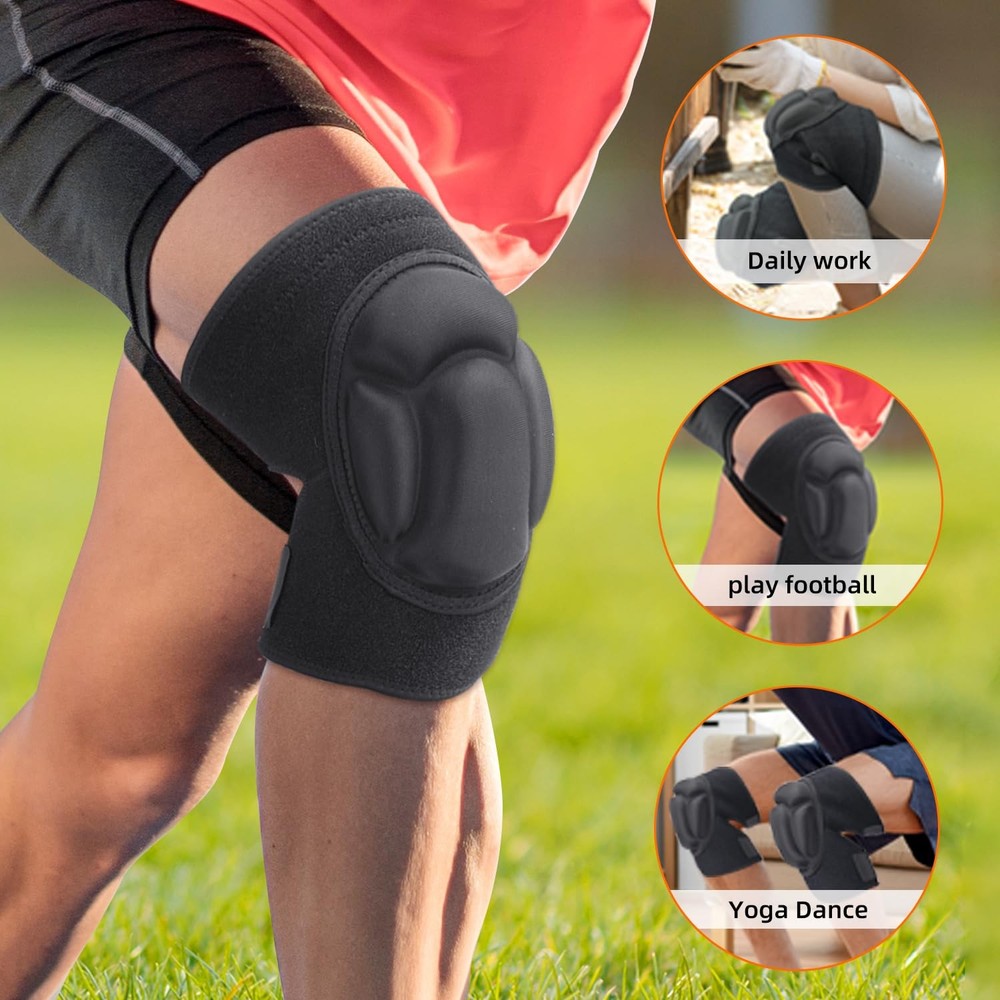 Anti-collision Knee Pads, Adjustable Knee Support Patellar Fixation Protectio...