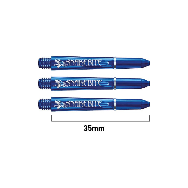 Red Dragon Peter Wright Snakebite Logo Polycarbonate Short Dart Shafts