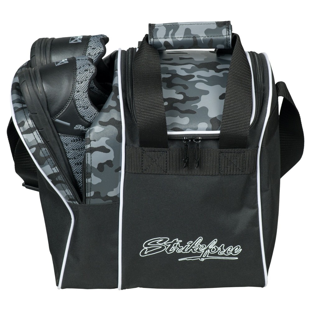 KR Strikeforce Rook Grey Camo 1 Ball Bowling Bag
