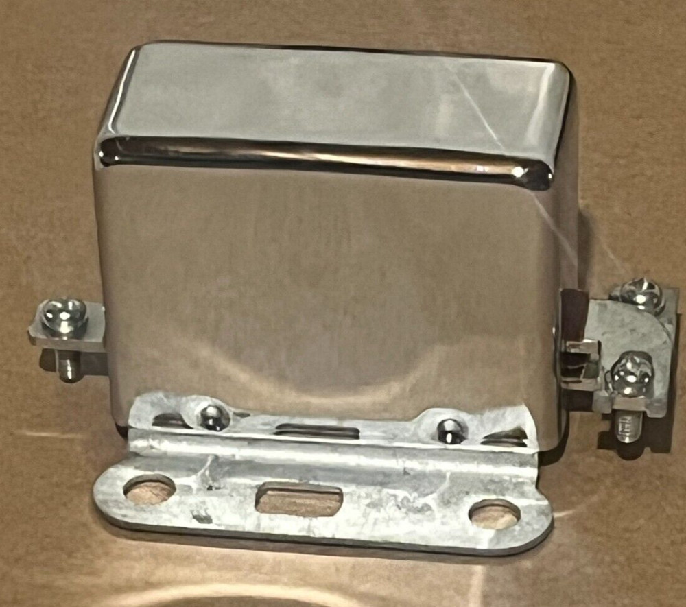 Harley 45" Flathead Chrome Voltage Regulator Relay 6 volt New (87)