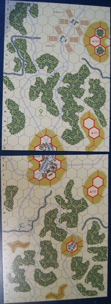 Panzerblitz ('72) Map #9