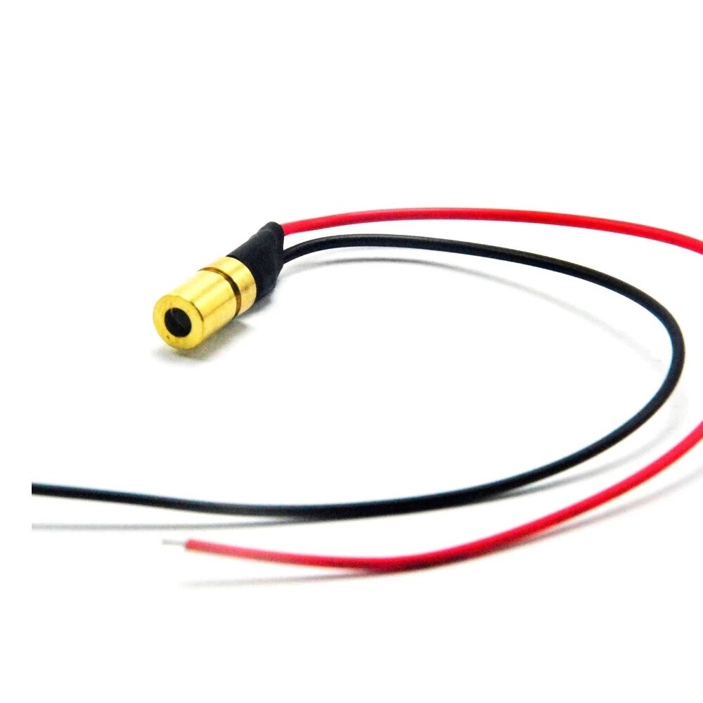 3pcs Adjustable Mini 635nm 3mw Orange Red Laser Module Focus Dot Head 3V Driver