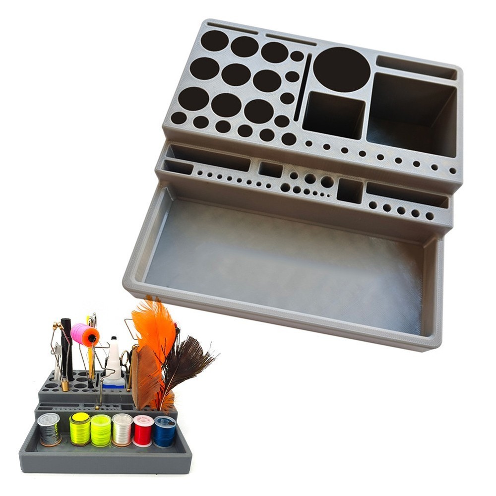 Fly Tying Station with Ample Storage Space Compact and Functional Design