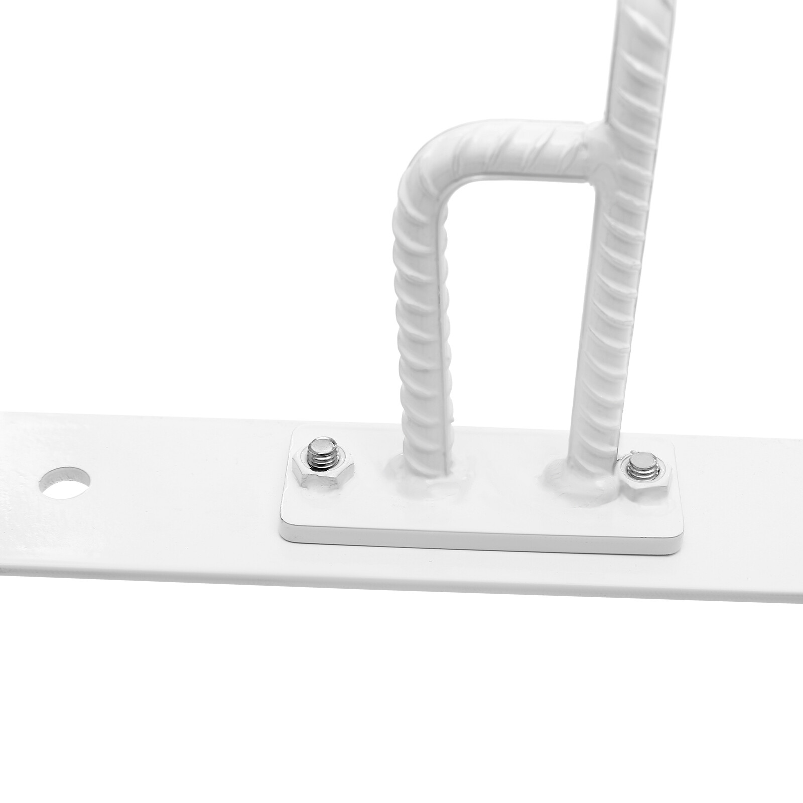 6-Steps Heavy-Duty Steel Window Well Ladder Egress Ladder Window Well Ladder