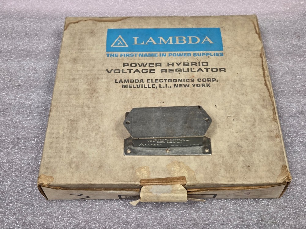 '1 PIECE' - PN# FBH-60-002, FBH-60-2 - LAMBDA - POWER HYBRID VOLTAGE REGULATOR