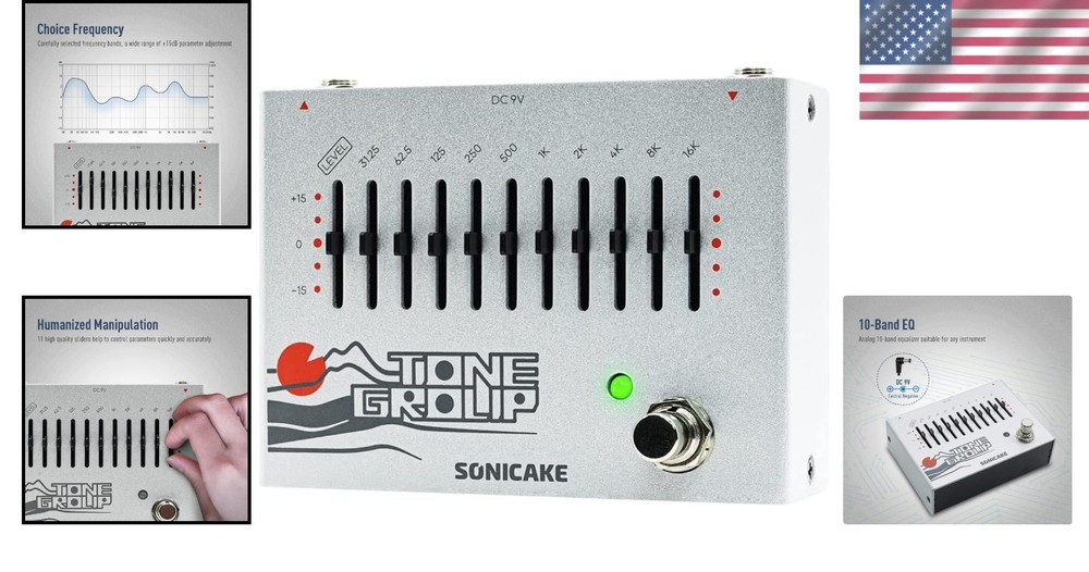 EQ Equalizer Guitar Effects Pedal