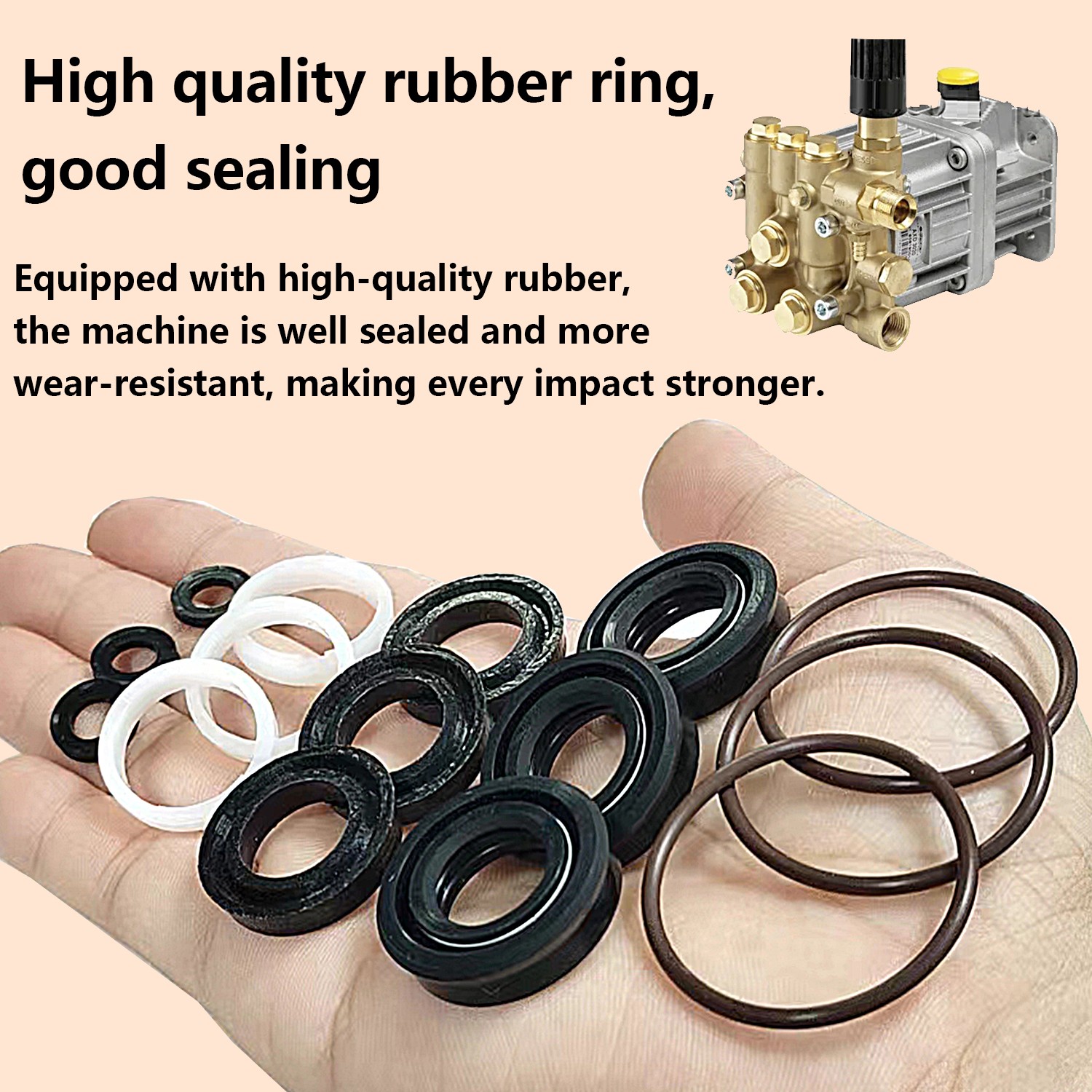 NEW 34262 Seals Rebuild Kit for Cat Pump 66DX 6DX Pressure Washer Pump 6DX35G1I