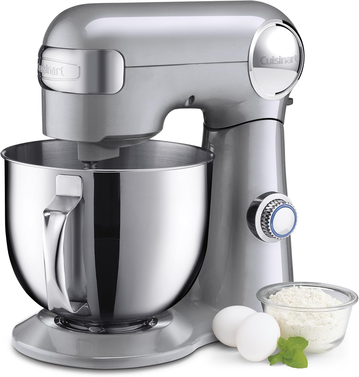 Cuisinart SM-50BC 5.5Qt Stand Mixer 12 Speed Silver Lining