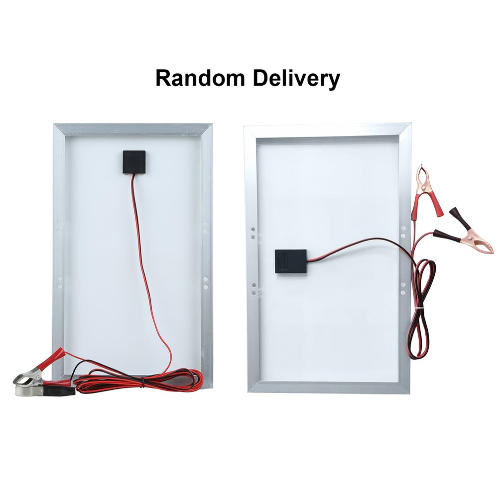 4PCS Solar Panel Kit 100A 12V Trickle Charger Battery Maintainer w/ Controller