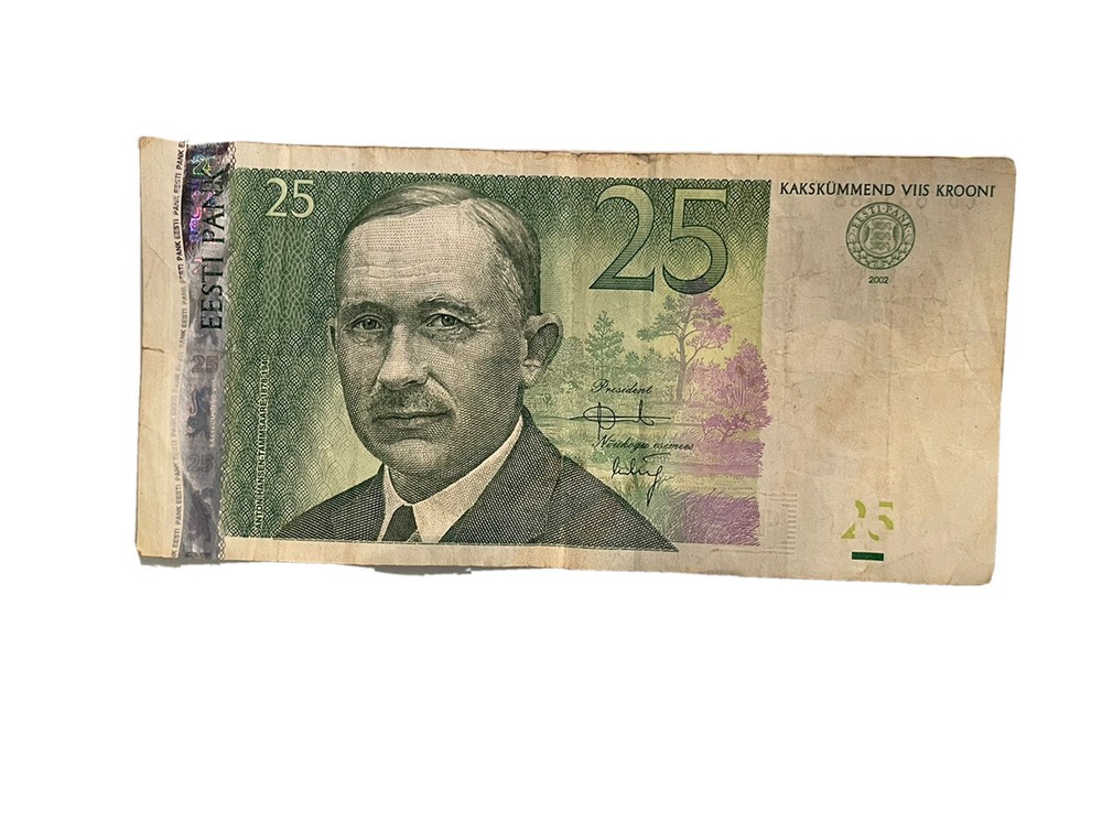 25 Estonian Krooni (2002)