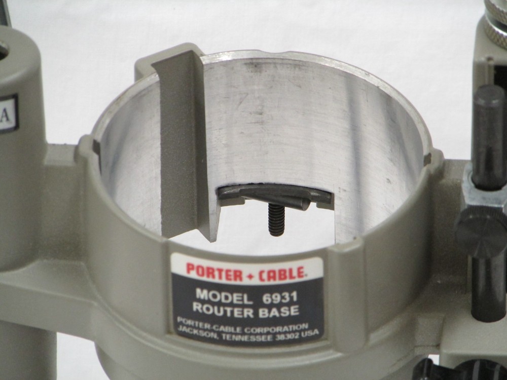 NICE Porter Cable Plunge Router Base #6931 - Complete