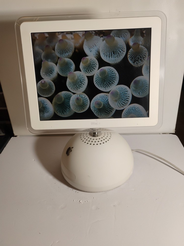 Vintage Apple iMac 2003 Computer Powers On Tested As Is