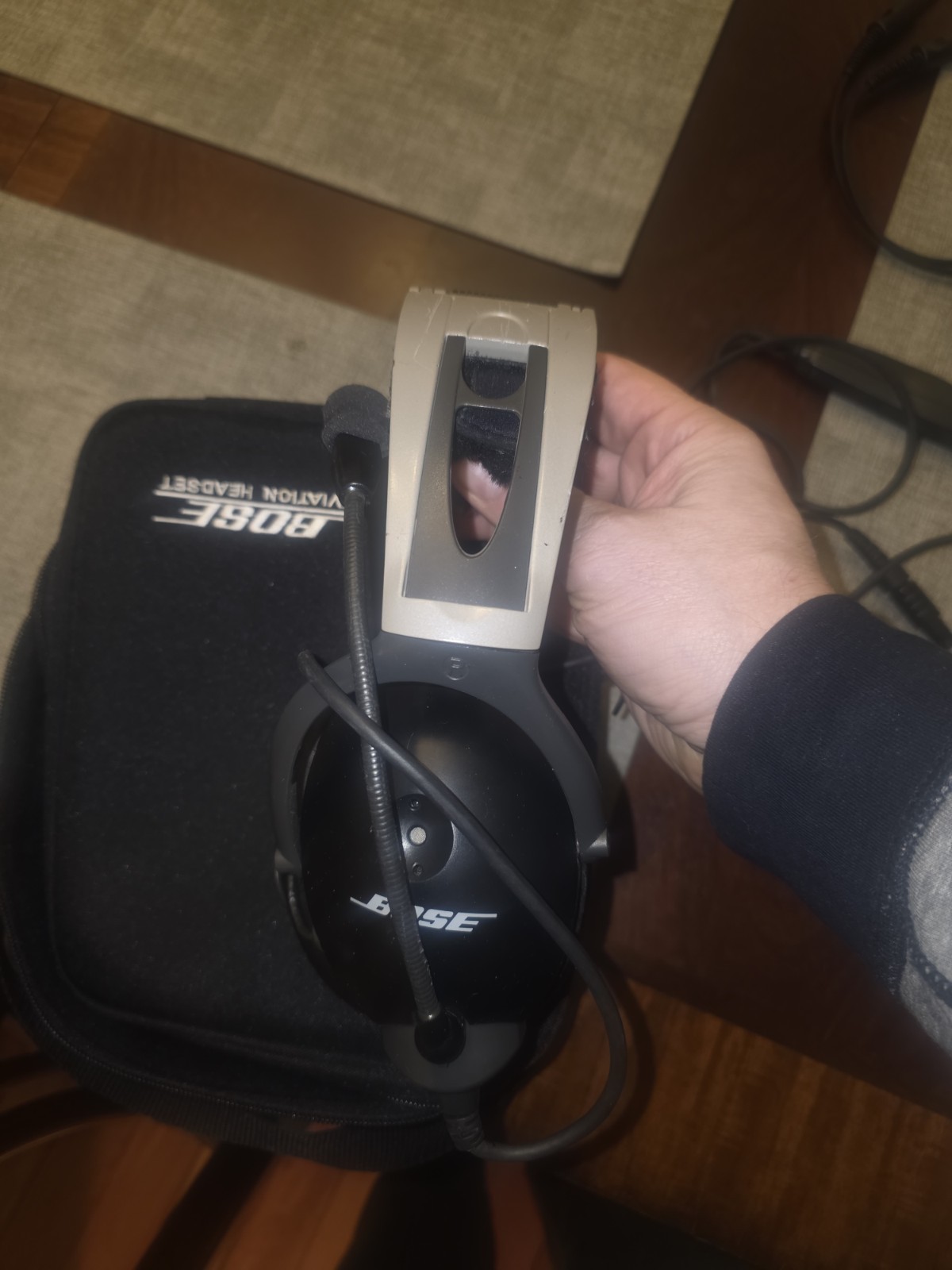 Bose X Aviation Headset with Lemo plug -MINT