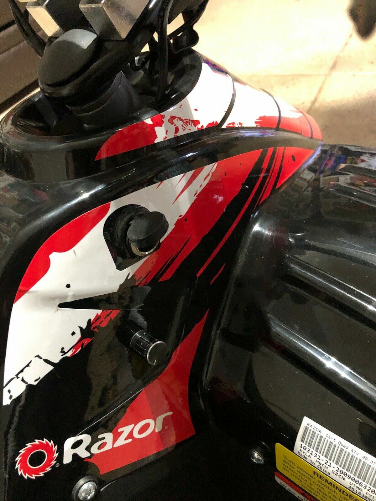 Razor - throttle, controller, electrical kit-SAFETY SPEED REDUCER KIT-LOOK