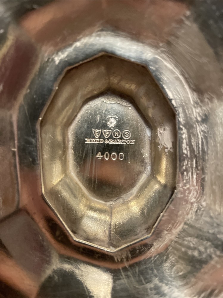 reed and barton silverplate tea set