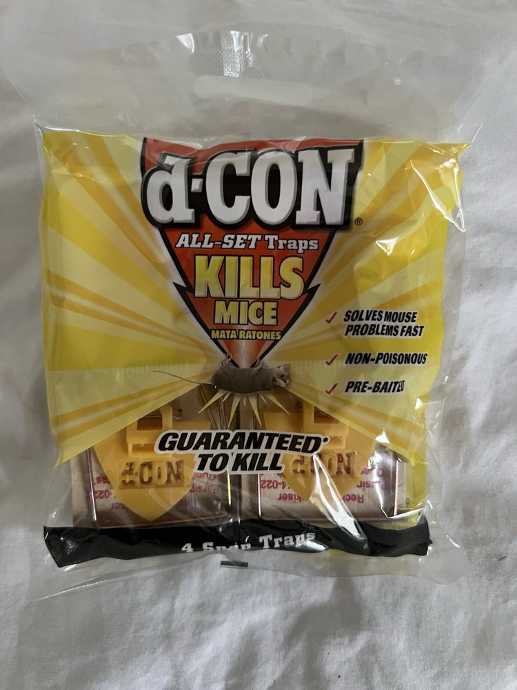 1 Pack D-con All Set Traps (2  Traps Total)