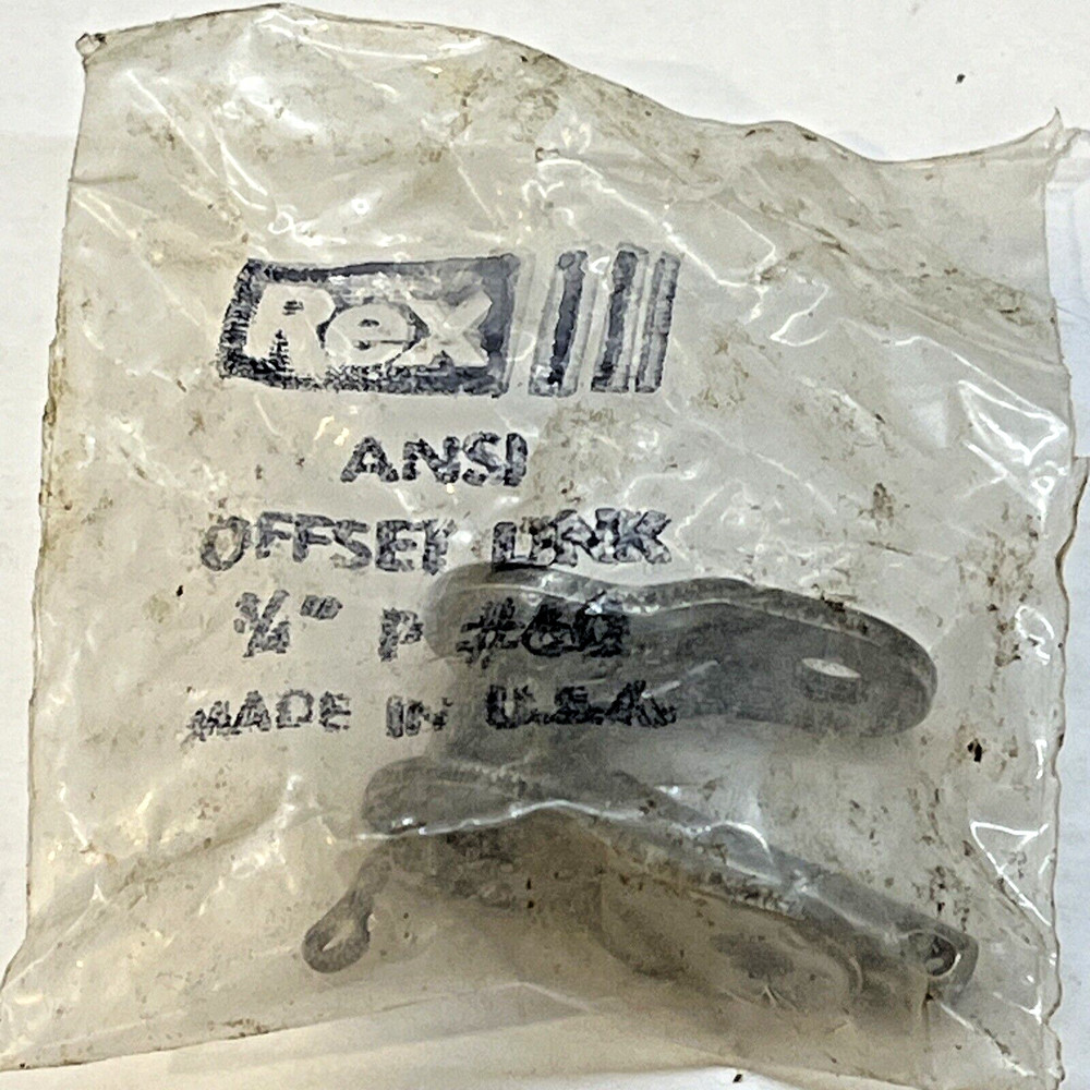 Rex ANSI Offset Link #60 3/4 Pitch Roller Chain Link (K13)