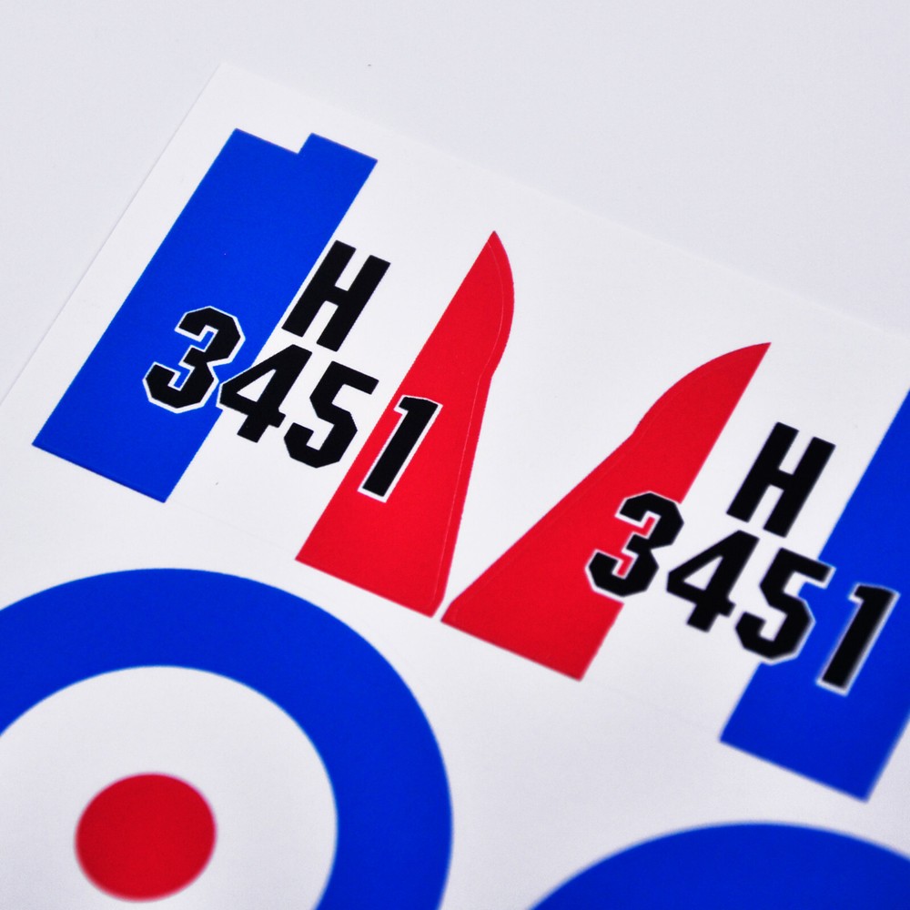 Replacement sticker for set 3451 Precut sticker