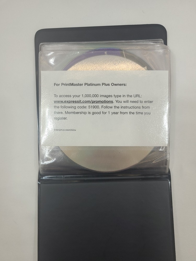 PrintMaster Platinum 10 1997-9 CD’s Complete & Tested.