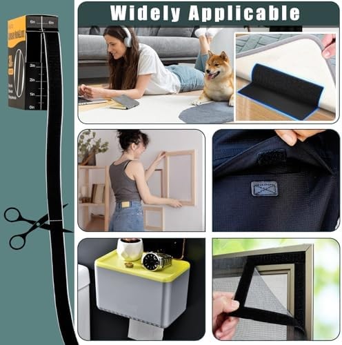 Heavy Duty Hook and Loop Tape Roll