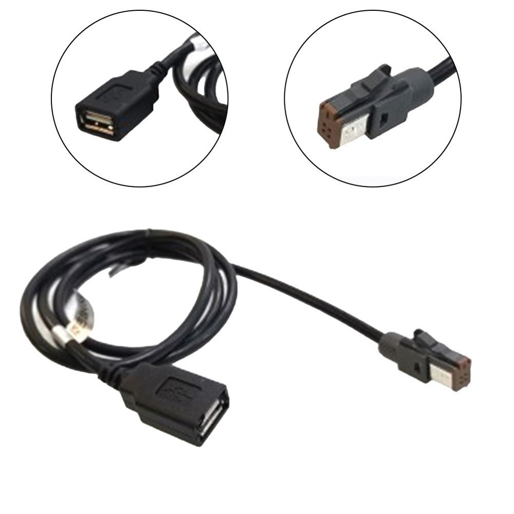 USB Adapter Cable Audio Input Media Data Parts Replacement 100cm Length 1pc