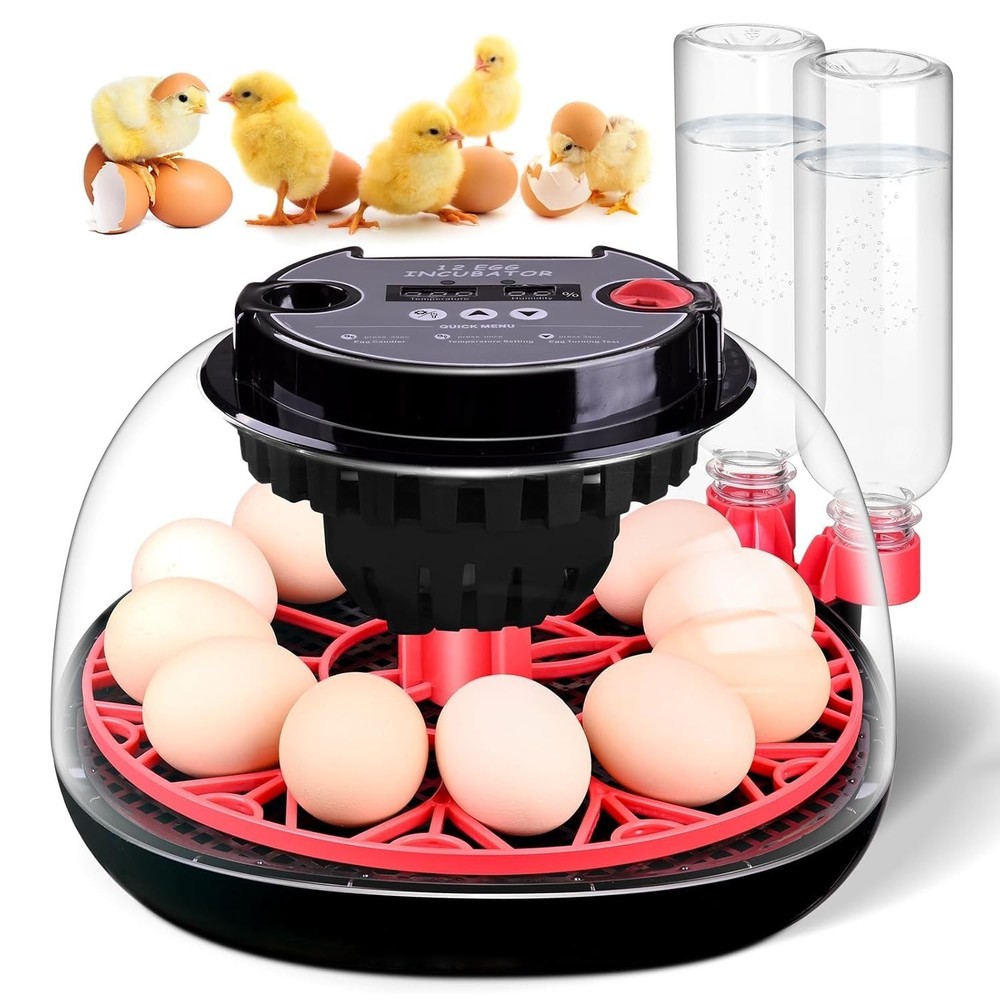 Egg Incubator, Automatic Egg Turner Egg Incubator, Automatic and Adjustable Egg