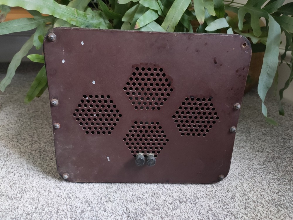REES MACE BAKELITE EXTENSION SPEAKER Untested Something Rattling Inside