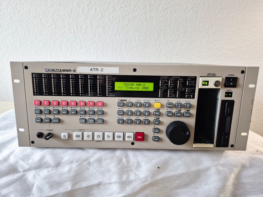 Tascam MMR-8 Modular Multitrack Hard Disk Recorder Fully Functional