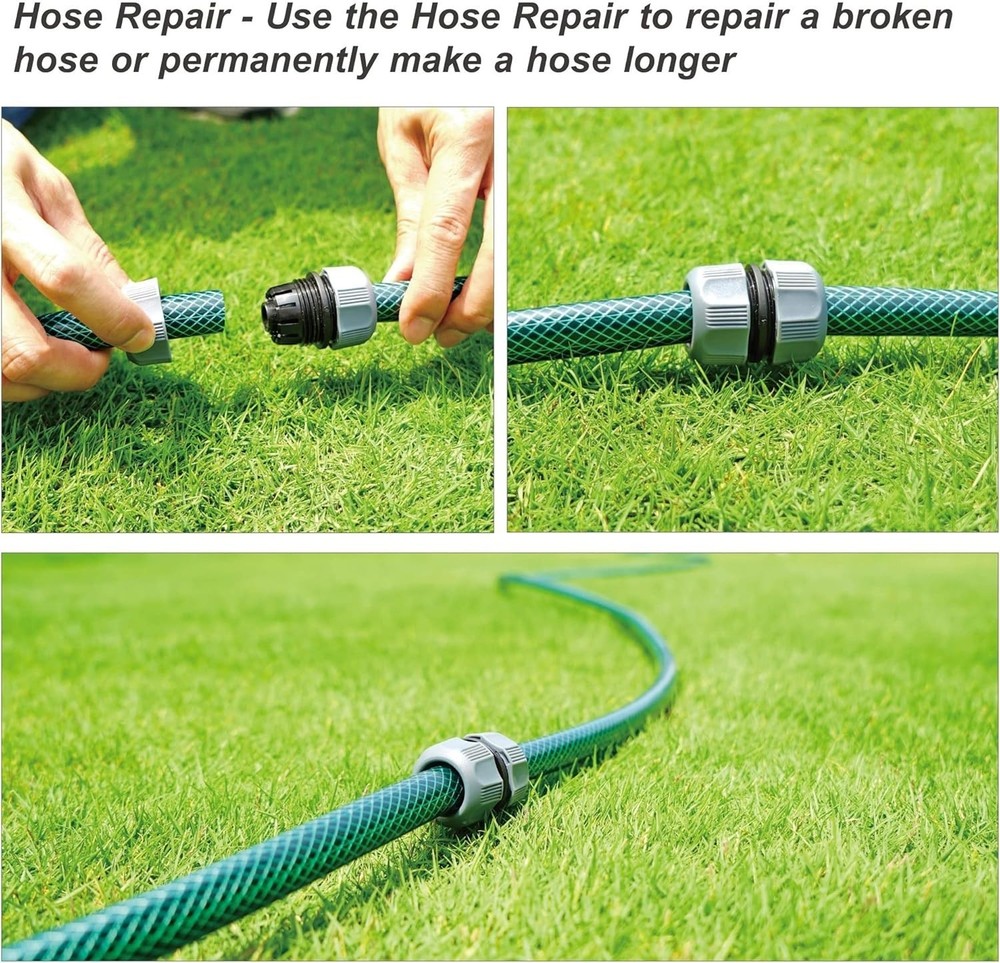 Multi-Adjustable Flex Design Above Ground Irrigation Garden Sprinkler System