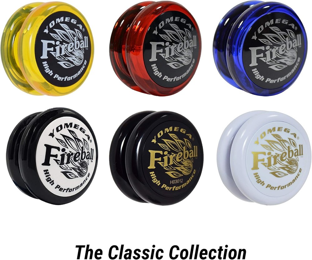 Yomega Fireball YoYo - High Performance Responsive YoYo with 2 Extra Strings